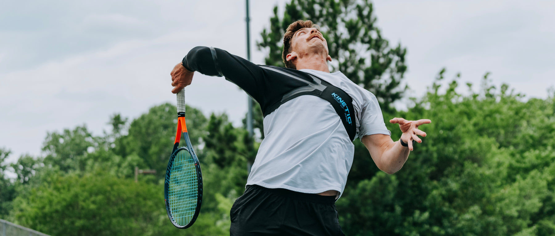 Double Joint Racket Active Elbow & Shoulder Support - Racket Sports – The Kinetic Arm