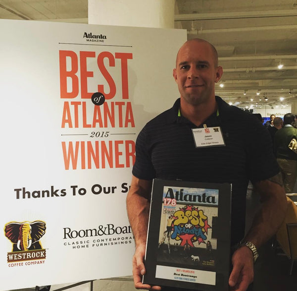 Image showing Elite Edge Fitness voted best gym in Atlanta by Atlanta Magazine