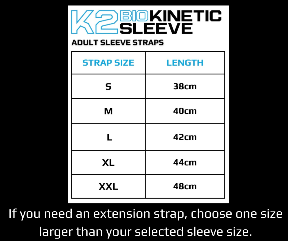 K2 Sleeve Extension Straps