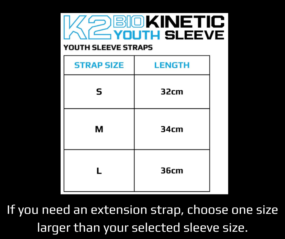 K2 Chest Straps – Adjustable Fit for Youth & Adult Kinetic Arm