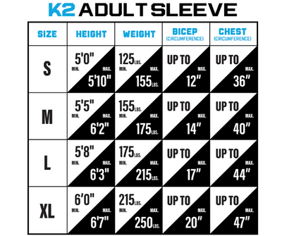 Used Gear-K2 Adult Sleeve