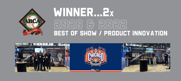 Kinetic Arm winning Best of Show at ABCA in 2020 and 2022